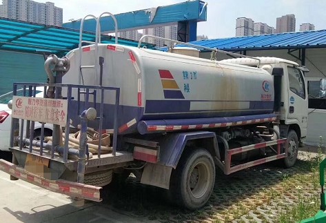 二手帶手續5方灑水車低價出售,車在湖北孝感!