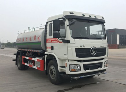 12方灑水車(chē)價(jià)格及圖片_國(guó)六13.5方陜汽德龍L3000綠化灑水車(chē)廠(chǎng)家價(jià)格